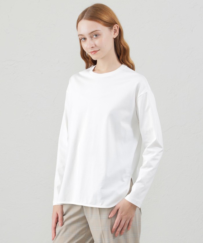 MACKINTOSH PHILOSOPHY ロゴ ロングTシャツ　白 MACKINTOSH PHILOSOPHY ロゴ ロングTシャツ 白