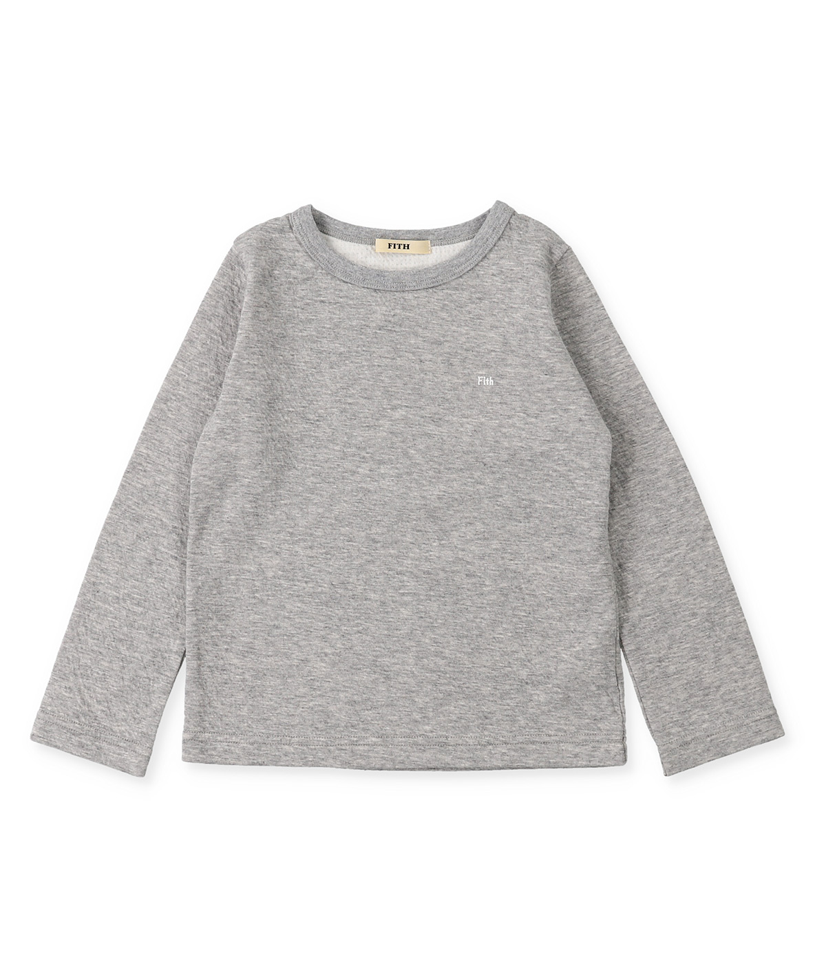 FITH フィス FITH Feather Knitand Double Gauze Te グレー BS FITH フィス FITH Feather Knitand Double Gauze Te グレー BS