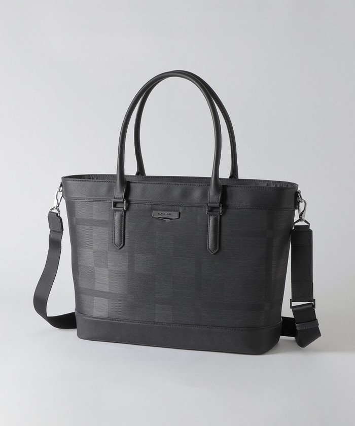 【新品タグ付き】ブラックレーベル クレストブリッジ エンボスレザー トートバッグ エンボスシュリンクレザートートバッグ | ブラックレーベル