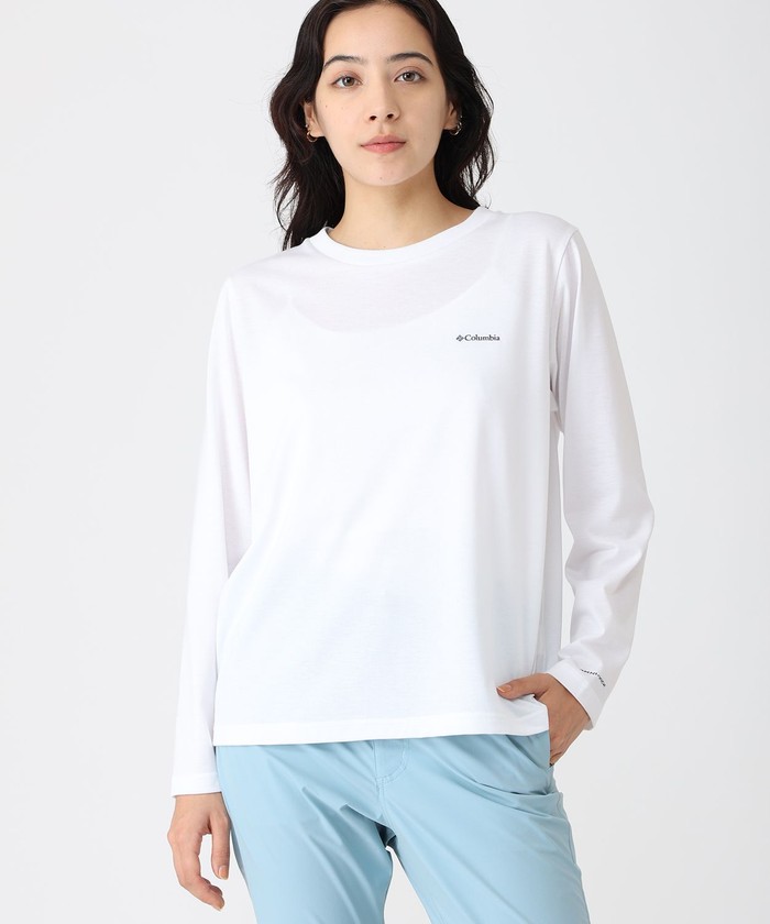 ウィメンズクレストトゥーフォレストロングスリーブクルー(506777127 