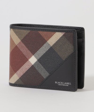 PVCクレストブリッジチェックコインウォレット