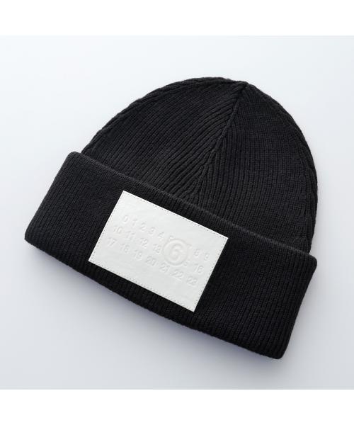 mm6 ビーニー ブラック Maison Margiela(メゾン マルジェラ) MM6 Maison Margiela