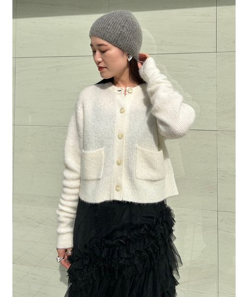 emmi（エミ）の「【emmi atelier】アルパカ混クルーネック