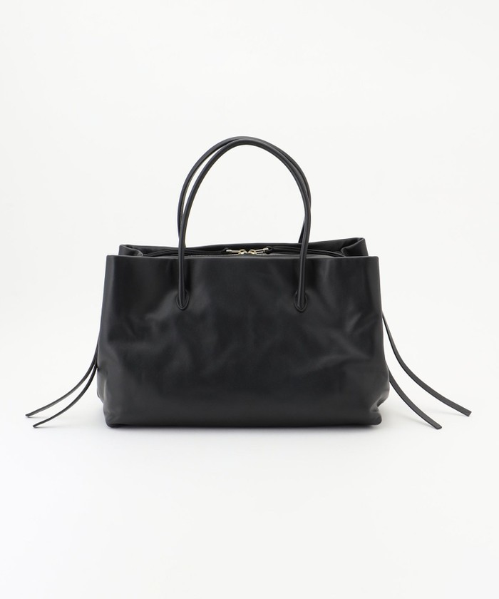 BEIGE 【一部店舗限定】MARY AL TERNA / RIKYU レザートートバック BLACK F BEIGE 【一部店舗限定】MARY AL TERNA / RIKYU レザートートバック BLACK F