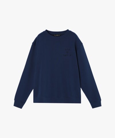 WU88 PULLOVER スリーレイヤードロゴプルオーバー