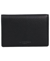 Aquascutum/アクアスキュータム Aquascutum アクアスキュータム AQUASCUTUM カードケース 名刺入れ ID 定期入れ メンズ 本革 オールダム ブラック /506795630