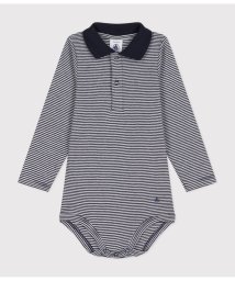 PETIT BATEAU/長袖衿つきボディ/506818107