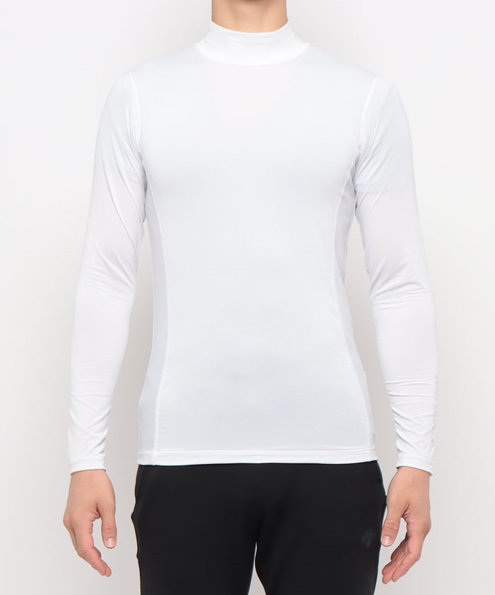 LANVINSPORT 長袖ハイネックアンダーシャツ 【返品不可商品】 ホワイト 38 LANVINSPORT 長袖ハイネックアンダーシャツ 【返品不可商品】 ホワイト 38