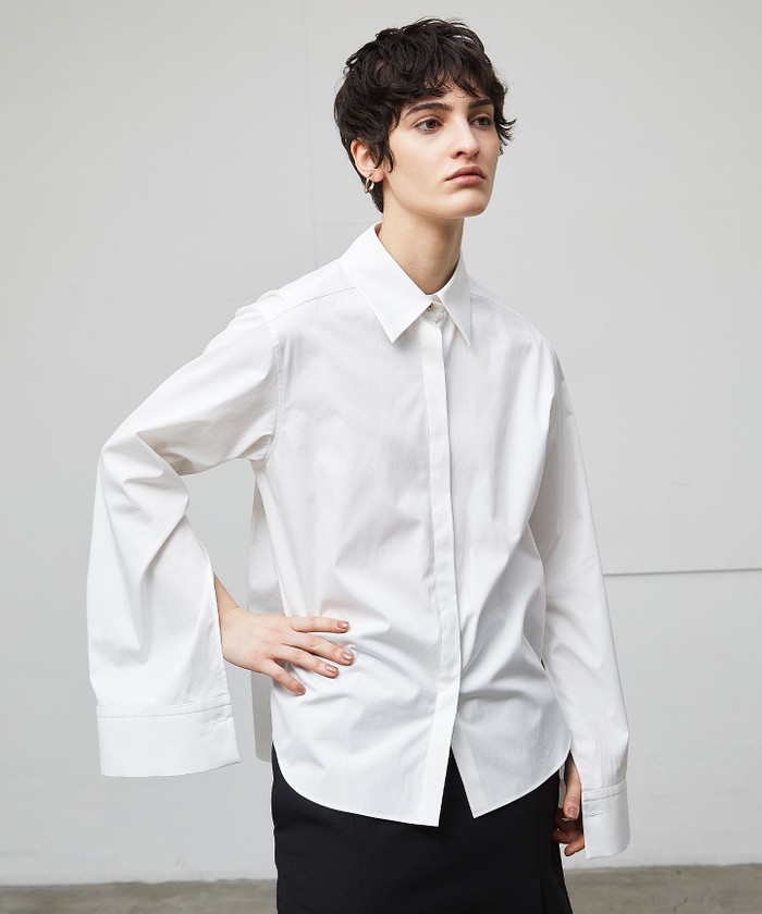 BEIGE 【洗える】BICON / ドレスシャツ WHITE 2 BEIGE 【洗える】BICON / ドレスシャツ WHITE 2