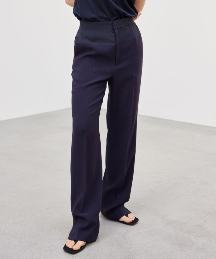 BEIGE 【洗える・VERY 9月号掲載】VOLTA / ストレートパンツ NAVY 4 BEIGE 【洗える・VERY 9月号掲載】VOLTA / ストレートパンツ NAVY 4