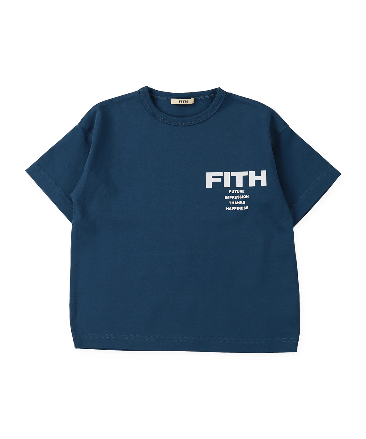 FITH フィス FITH Smooth FITH Logo Tee ブルー 100cm FITH フィス FITH Smooth FITH Logo Tee ブルー 100cm