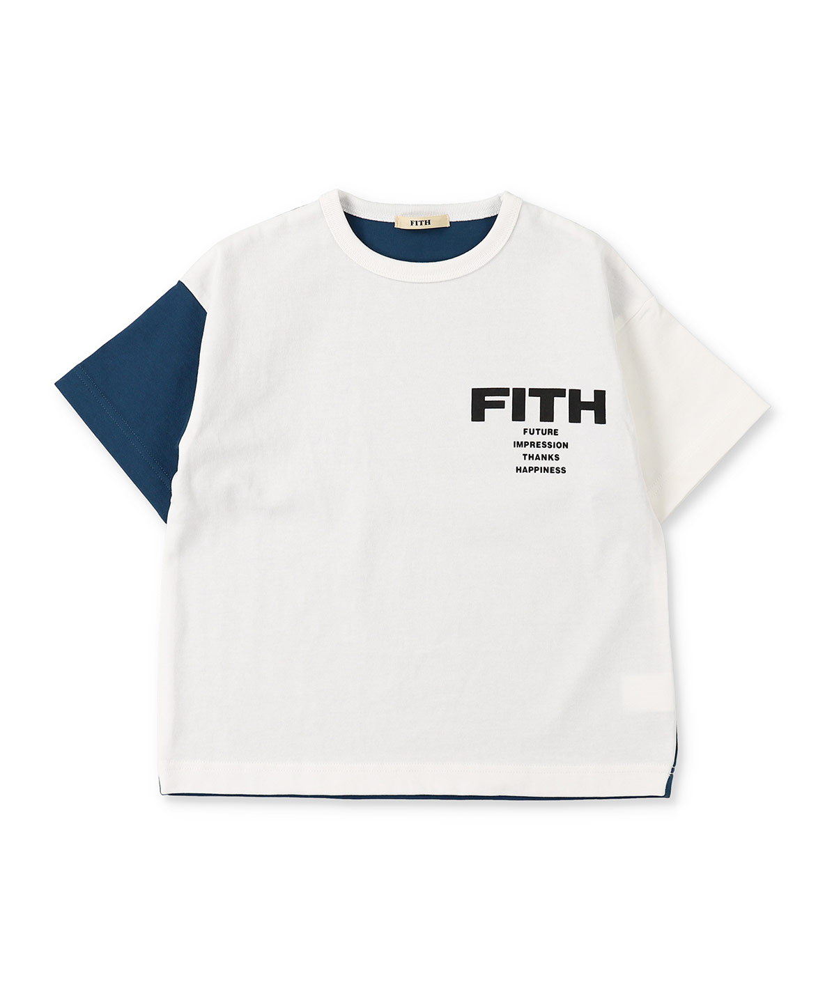FITH フィス FITH Smooth FITH Logo Tee ホワイト BS FITH フィス FITH Smooth FITH Logo Tee ホワイト BS