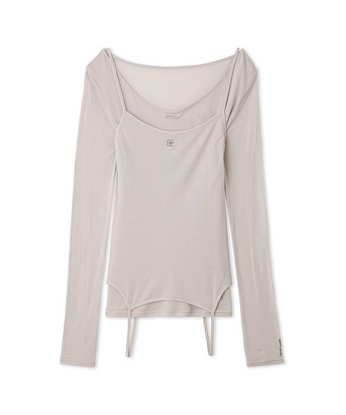 pierre cardin】2ピースレイヤードカットプルオーバー(506834529