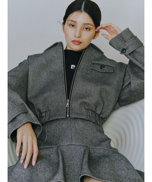 pierre cardin】フリルヘムミニスカート(506834552)｜阪急百貨店公式 