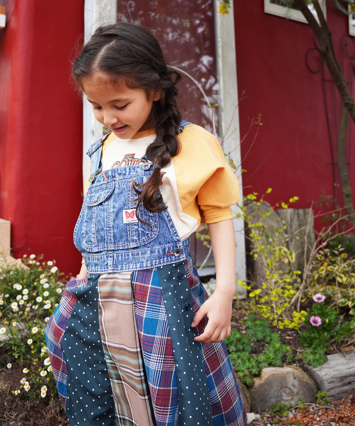 GOTOHOLLYWOOD ゴートゥーハリウッド GO TO HOLLYWOOD Checked Switc ブルー 130cm GOTOHOLLYWOOD ゴートゥーハリウッド GO TO HOLLYWOOD Checked Switc ブルー 130cm