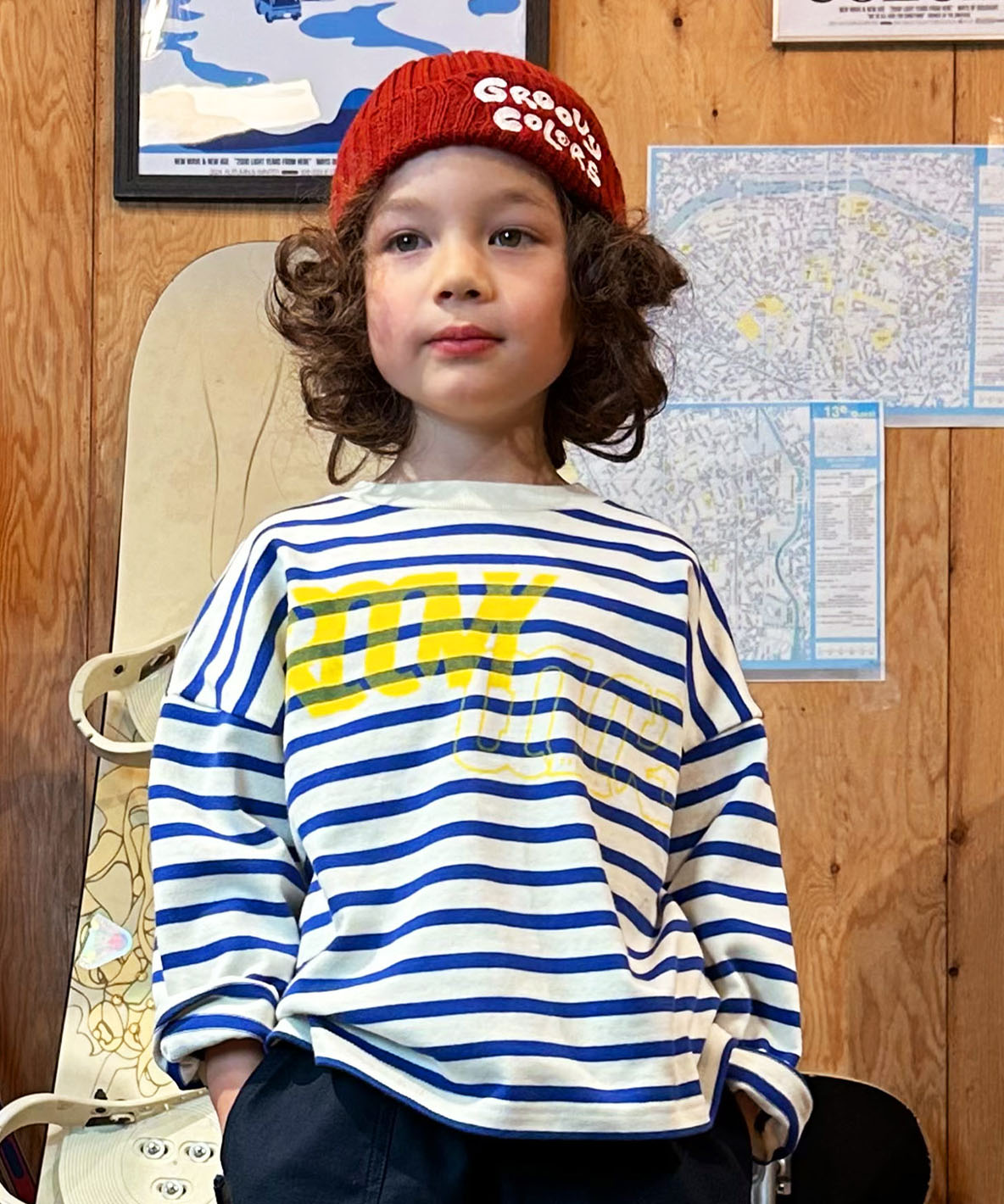 グルーヴィーカラーズ GROOVY COLORS Striped Super W(506391869
