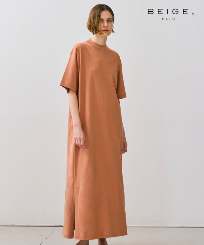 BEIGE 【BEIGE,ecru/WEB限定・洗える】JERSEY STITCH / コッ NUDECAMEL F BEIGE 【BEIGE,ecru/WEB限定・洗える】JERSEY STITCH / コッ NUDECAMEL F