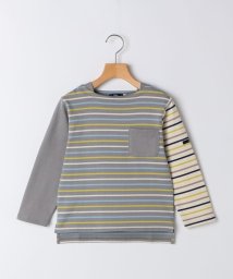 SHIPS KIDS/SHIPS KIDS:100～130cm / オーガニック コットン ボーダー 長袖 TEE/506836003