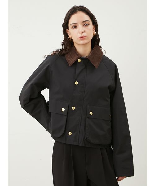 Barbour x Mila Owen ショートジャケット【別注】 別注】<Barbour>ショートジャケット（ミリタリージャケット）｜Mila