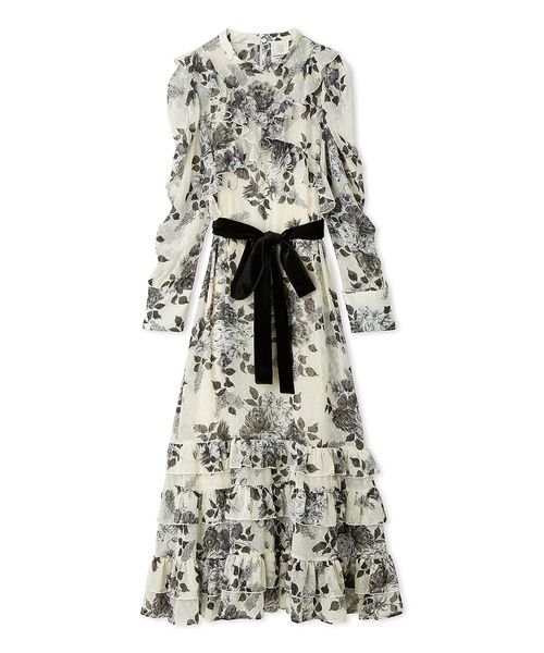 LILY BROWN×KEITA MARUYAMA】ロマンティック柄ワンピース(506837108  