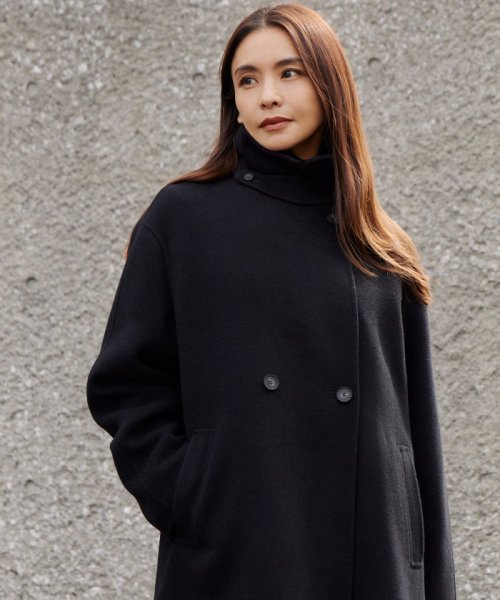 滝沢眞規子さん着用/Oggi1月号掲載】MANTECOPure リバーコート  