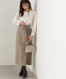 PROPORTION BODY DRESSING/ラップ風リボンタイトスカート　24AW/506837420