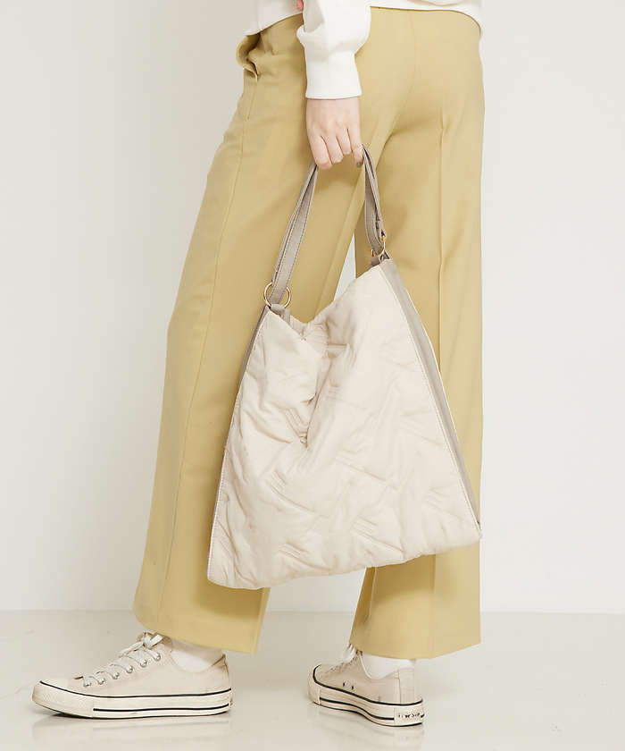 LOWELLThings Unite/2WAYナップサックショルダーバッグ アイボリー F