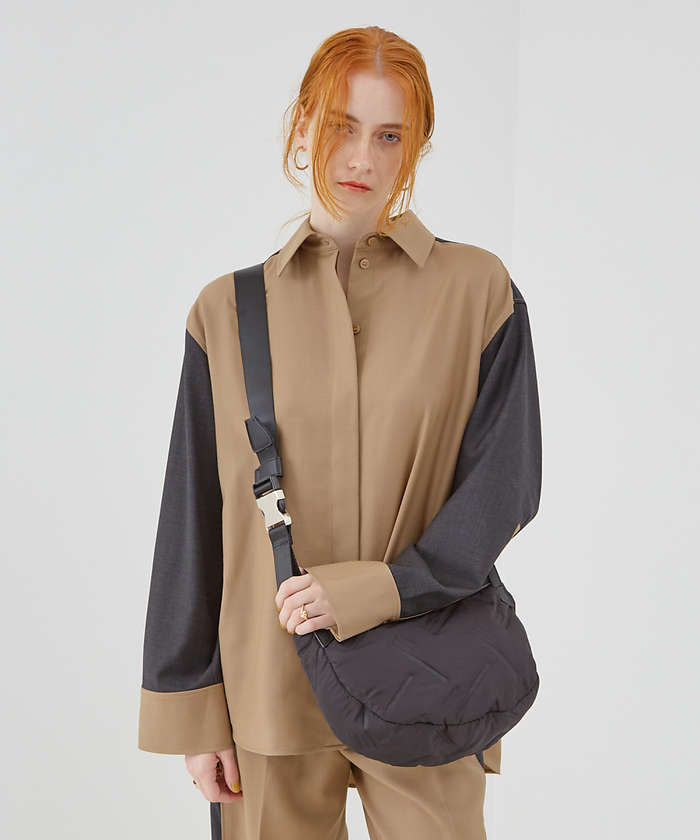 【最終値下げ】Naptime. ハーフムーンBAG ラバーキーホルダーセット russet ショルダーバッグ バッグ WEB限定 ハーフムーン2way