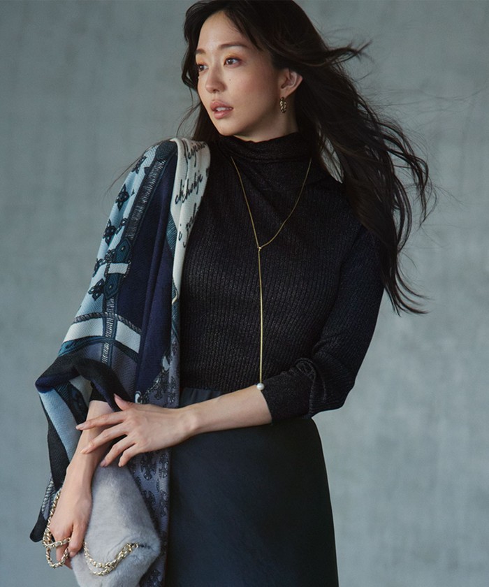 洗える】シアーラメタートル ニット(506841344)｜阪急百貨店公式通販