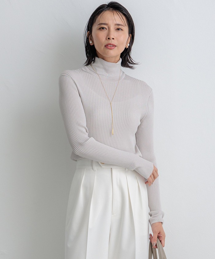 洗える】シアーラメタートル ニット(506841344)｜阪急百貨店公式通販