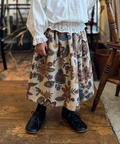 フィス FITH Botanical Print Corduroy Skirt