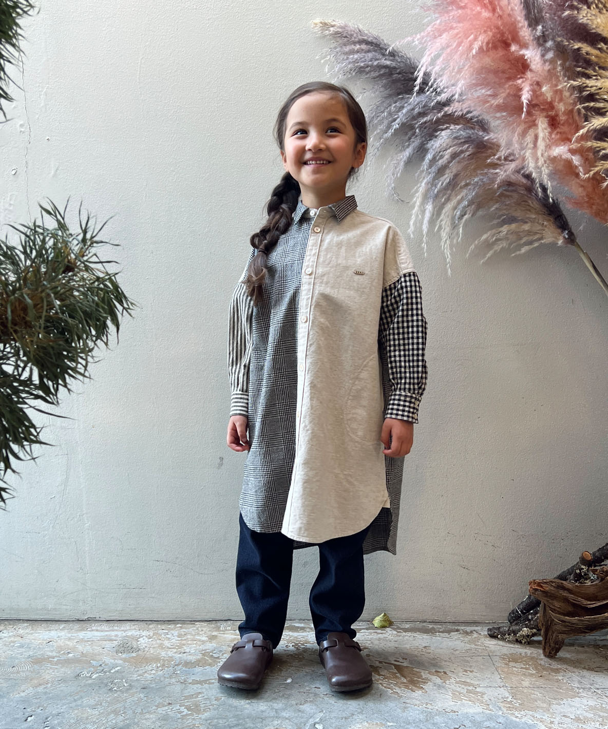 FITH フィス FITH Cottonand Hemp Amundsen Dress オフホワイト BM