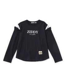 ZIDDY/肩開きロゴTシャツ(130~160cm)/506770205