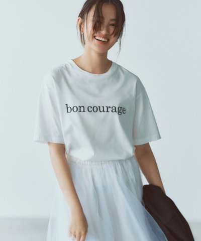 【洗える】ボンクラージュロゴ Tシャツ