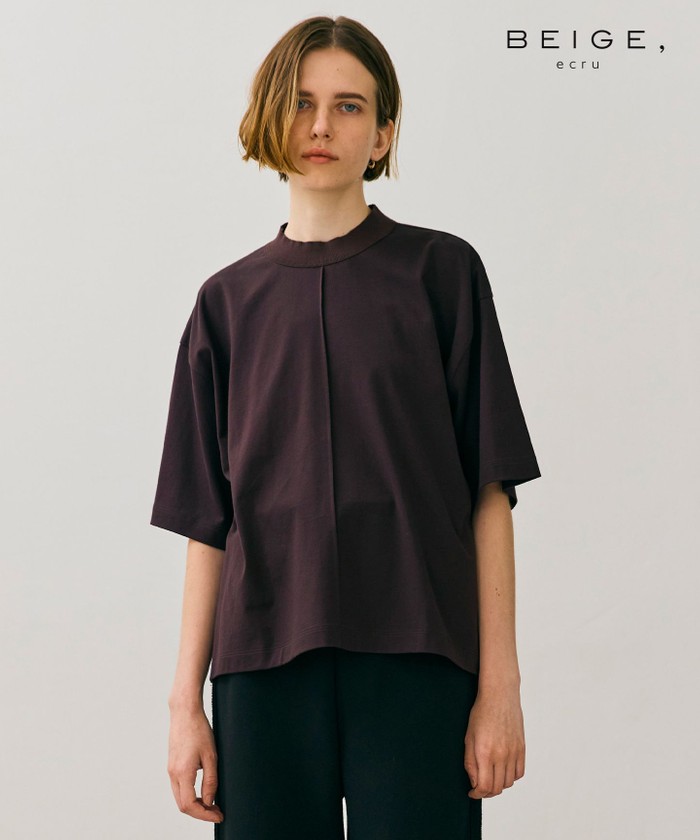 BEIGE 【BEIGE,ecru/WEB限定・洗える】JERSEY STITCH / コッ BORDEAUX F BEIGE 【BEIGE,ecru/WEB限定・洗える】JERSEY STITCH / コッ BORDEAUX F