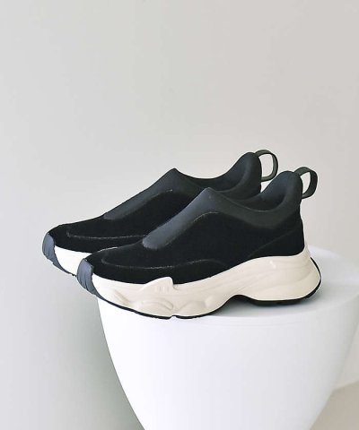 【40周年】アゲハラベルベット ハンズフリースニーカー