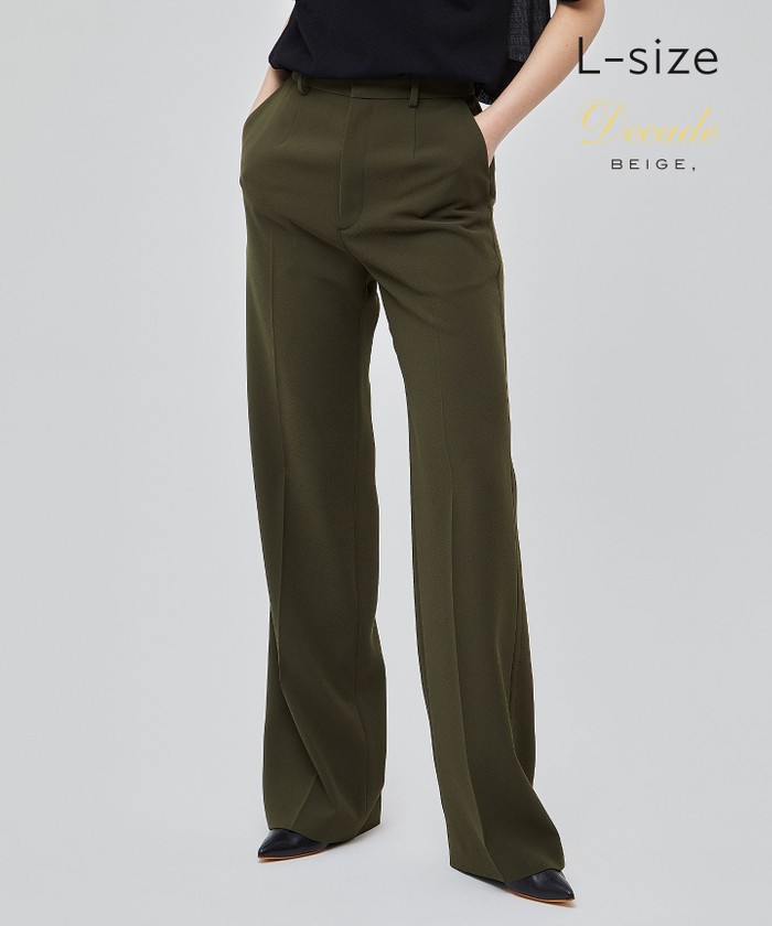 グリーン♡BEIGE ベイジ テーパードパンツ グリーン系｜パンツ｜BEIGE,(ベイジ)｜阪急百貨店公式通販サイト