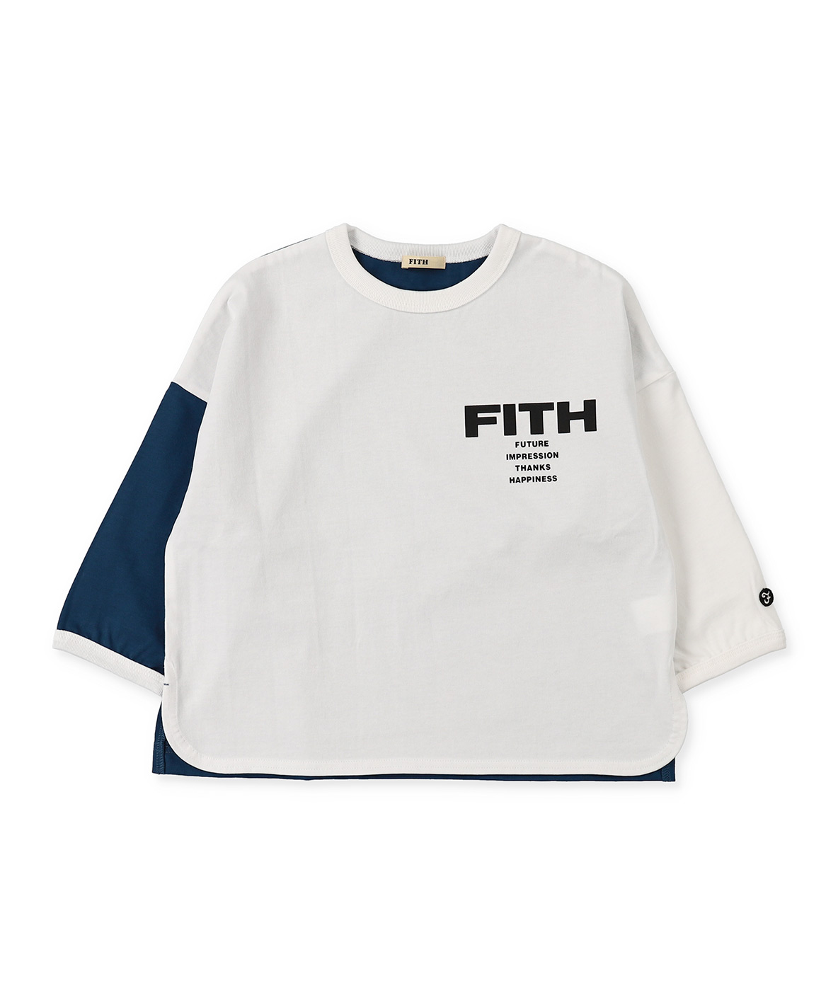 FITH フィス FITH Smooth FITH Logo Tee ホワイト BS FITH フィス FITH Smooth FITH Logo Tee ホワイト BS