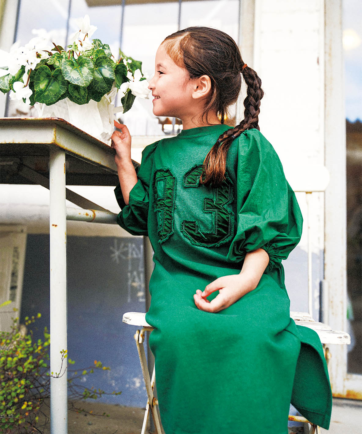 GOTOHOLLYWOOD ゴートゥーハリウッド GO TO HOLLYWOOD Numbering Swe グリーン 130cm GOTOHOLLYWOOD ゴートゥーハリウッド GO TO HOLLYWOOD Numbering Swe グリーン 130cm