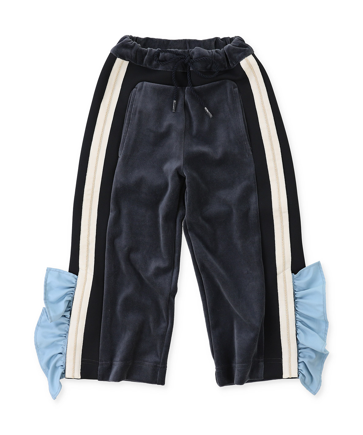GOTOHOLLYWOOD ゴートゥーハリウッド GO TO HOLLYWOOD Velour Frill ネイビー 1 GOTOHOLLYWOOD ゴートゥーハリウッド GO TO HOLLYWOOD Velour Frill ネイビー 1