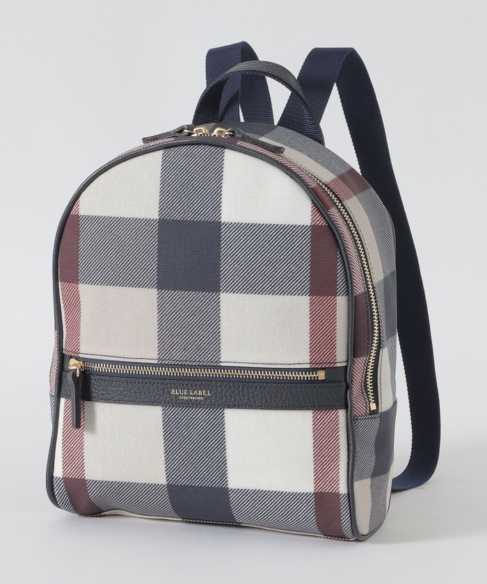 クレストブリッジチェックPVCバックパック(506838939)|阪急 クレストブリッジチェックPVCバックパック(506838939)|阪急