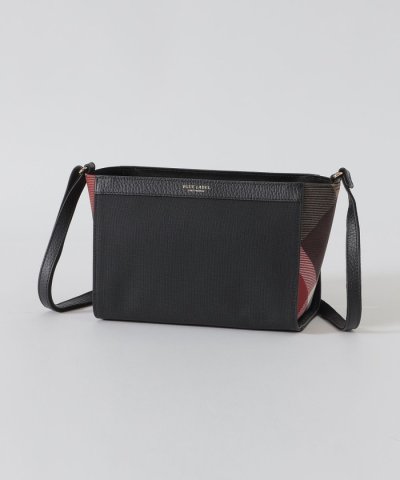 パーシャルクレストブリッジチェックPVCミニショルダー