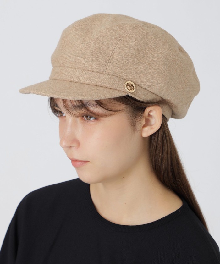 ブルーレーベルクリストブリッジ　キャスケット ブルーレーベルクレストブリッジ BLUE LABEL CRESTBRIDGE ウール