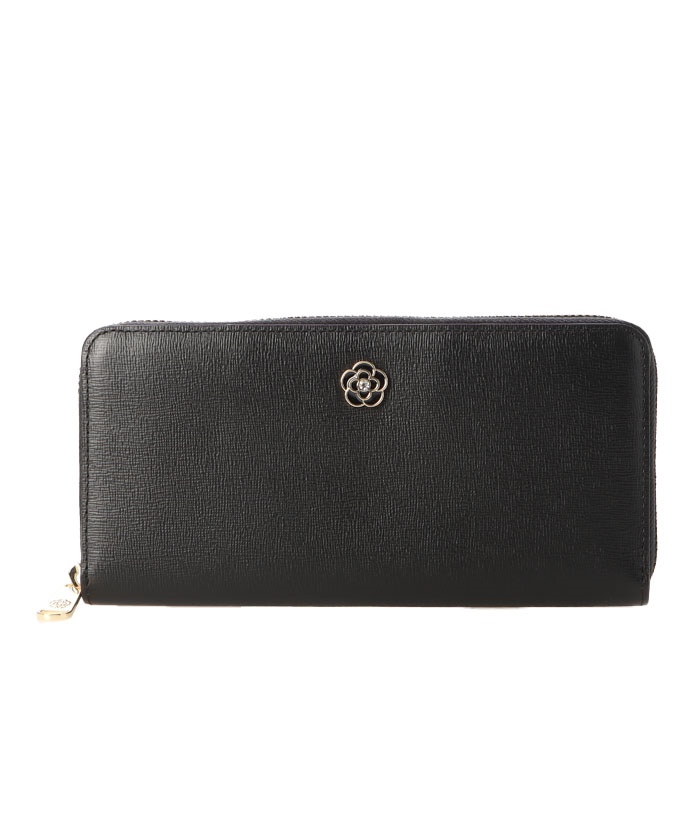 CLATHAS レミー ラウンド長財布 ブラック F CLATHAS レミー ラウンド長財布 ブラック F