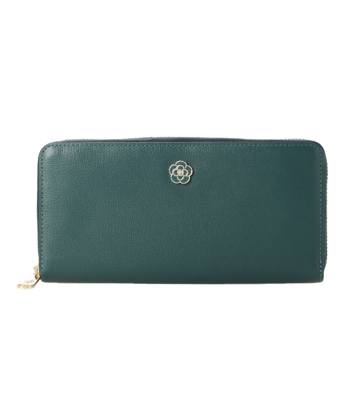 CLATHAS レミー ラウンド長財布 グリーン F CLATHAS レミー ラウンド長財布 グリーン F