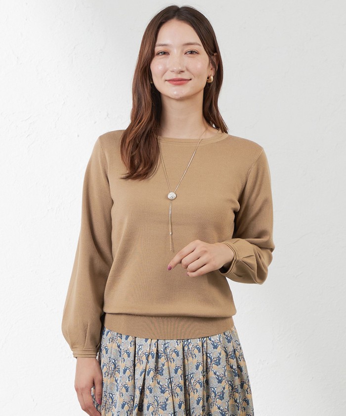 AMACA ￼￼￼￼セーター (40)アマカ セール】へアリー2WAYニット（ニット/セーター）｜AMACA