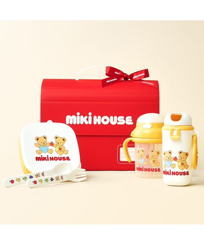 mikihouse ベビー おでかけギフトセット【BOX付き】 イエロー サイズなし mikihouse ベビー おでかけギフトセット【BOX付き】 イエロー サイズなし