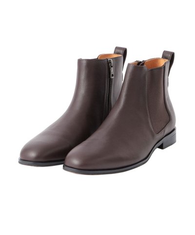 サイドゴアジップブーツ