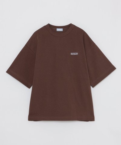 GREY LABEL PLAX 梨地ワイドフィットTシャツ