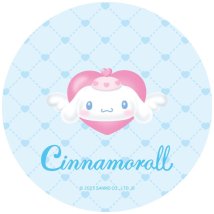 cinemacollection/シナモロール カンバッジ まじかる百貨店缶バッジ ブルー 2 サンリオ カルチュア エンタテインメント 絵が動く 変化 キャラクター グッズ /506851320